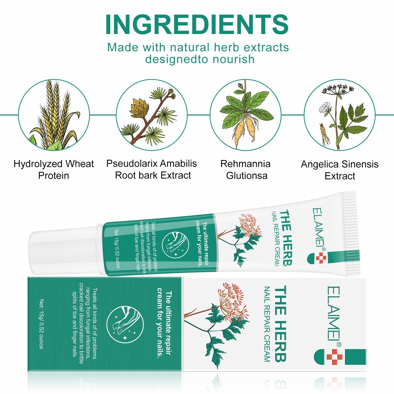 Wholesale Chinese Herbal Nail Repair Cream